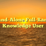 Stand-Alone Full-Range Knowledge User