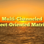 Multi-Channeled Object-Oriented Matrices